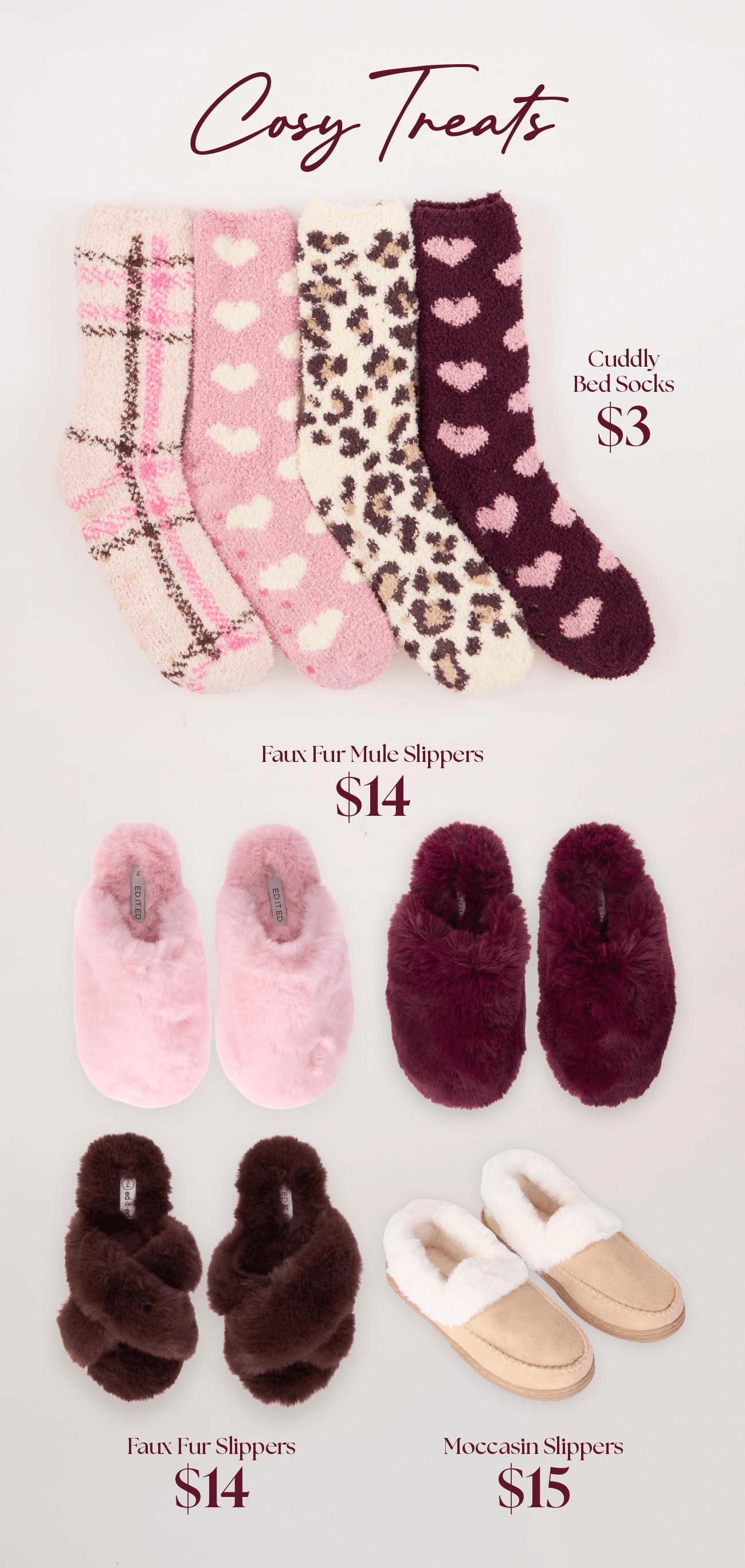 Slippers and Marshmellow socks