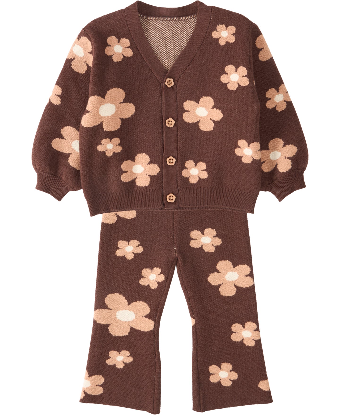 Babies' Cardi & Flare Set