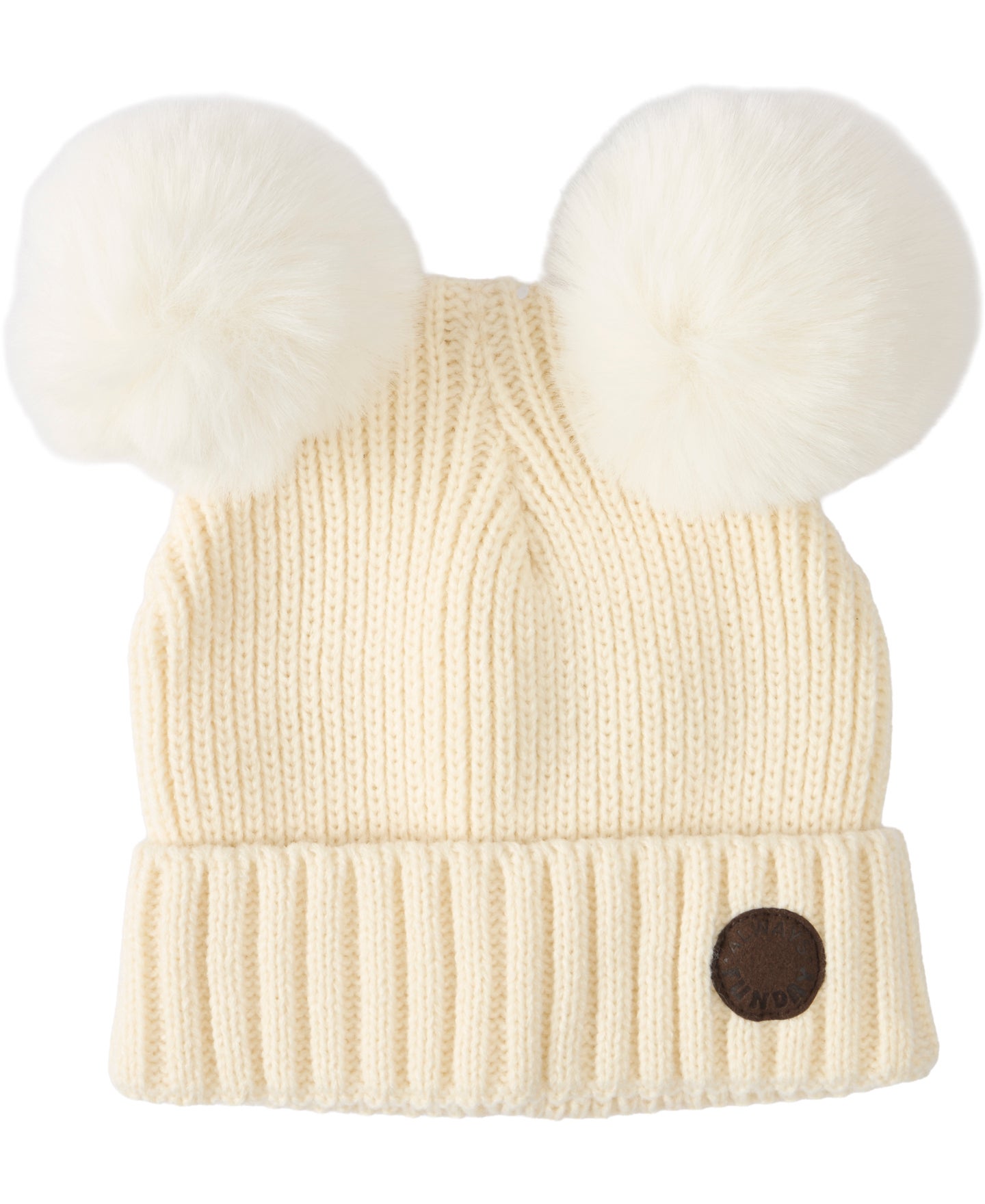 Babies' Double Pom Pom Beanie