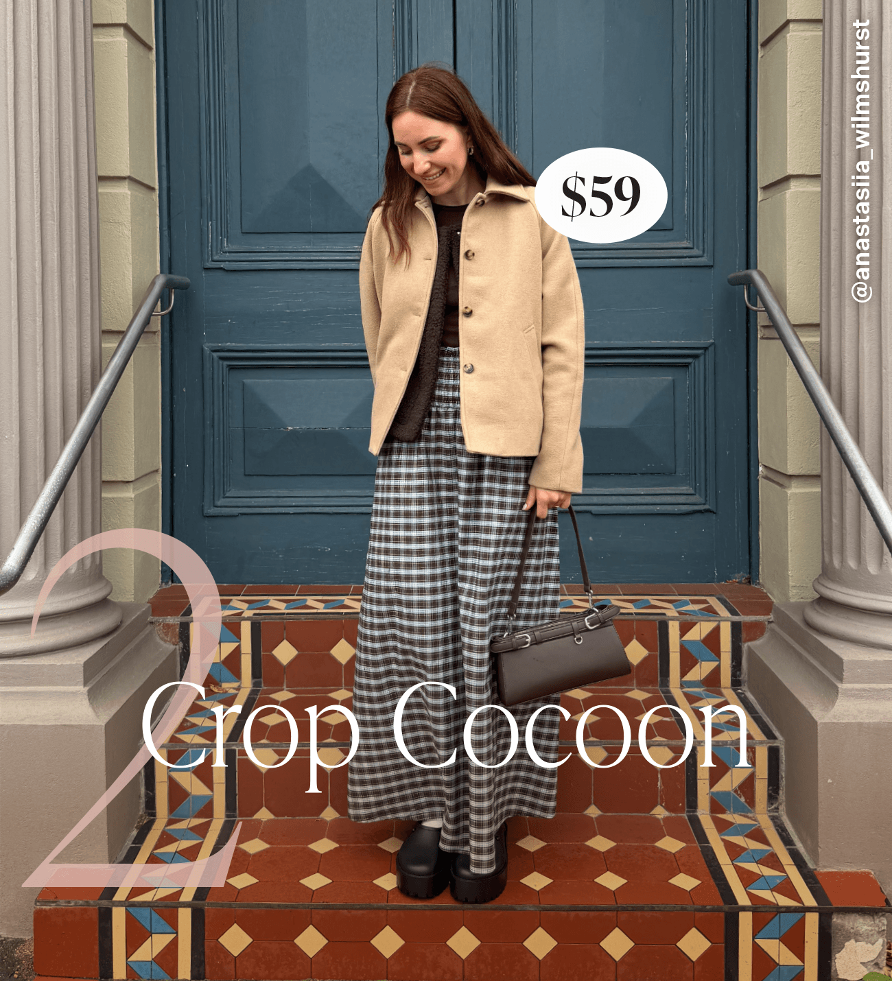 Crop Cocoon Coat