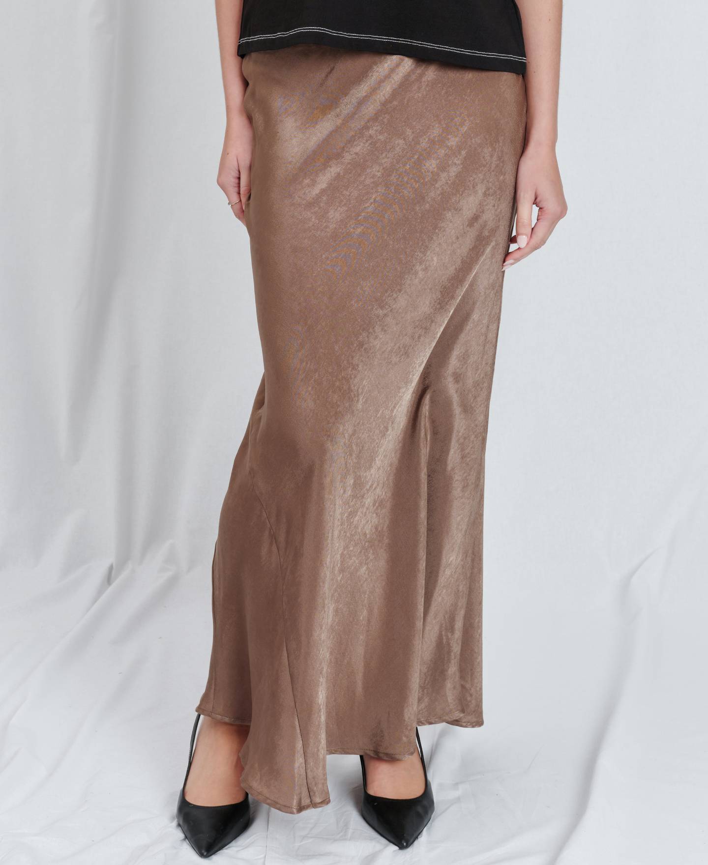 Womens' Bias Cut Maxi Skirt