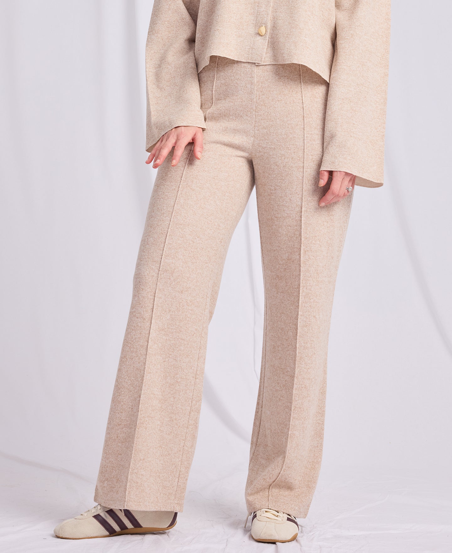 Women's Brushed Pintuck Pant