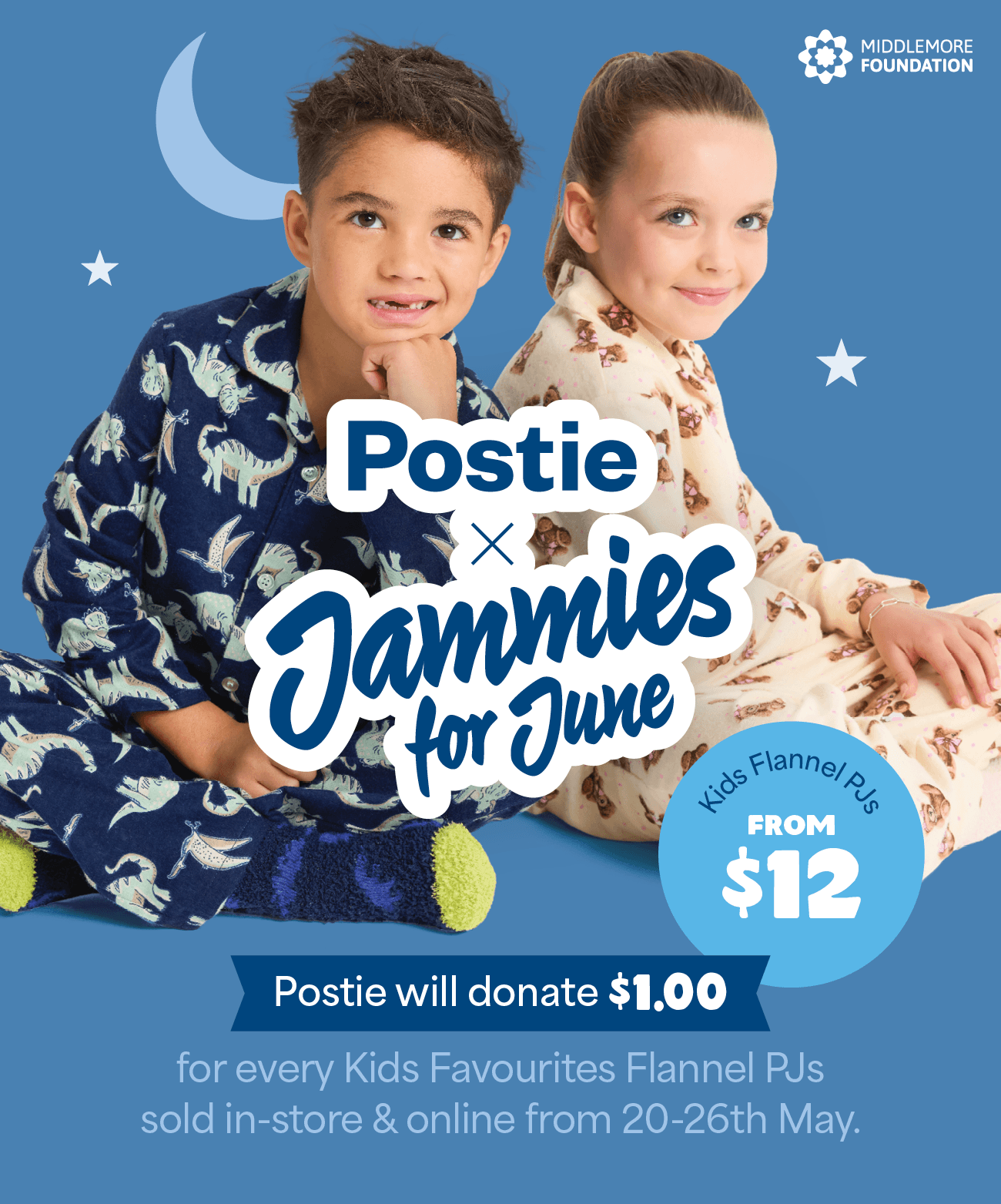 Postie X Jammies For June