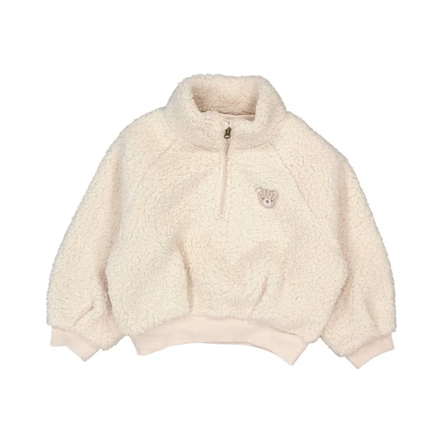 Babies' 1/4 Zip Bear Sweatshirt