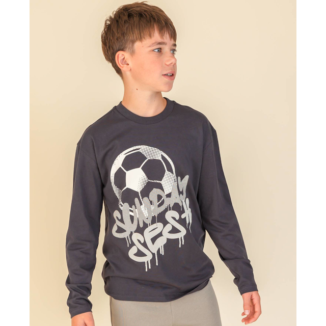 Kids' Printed Long Sleeve Tee