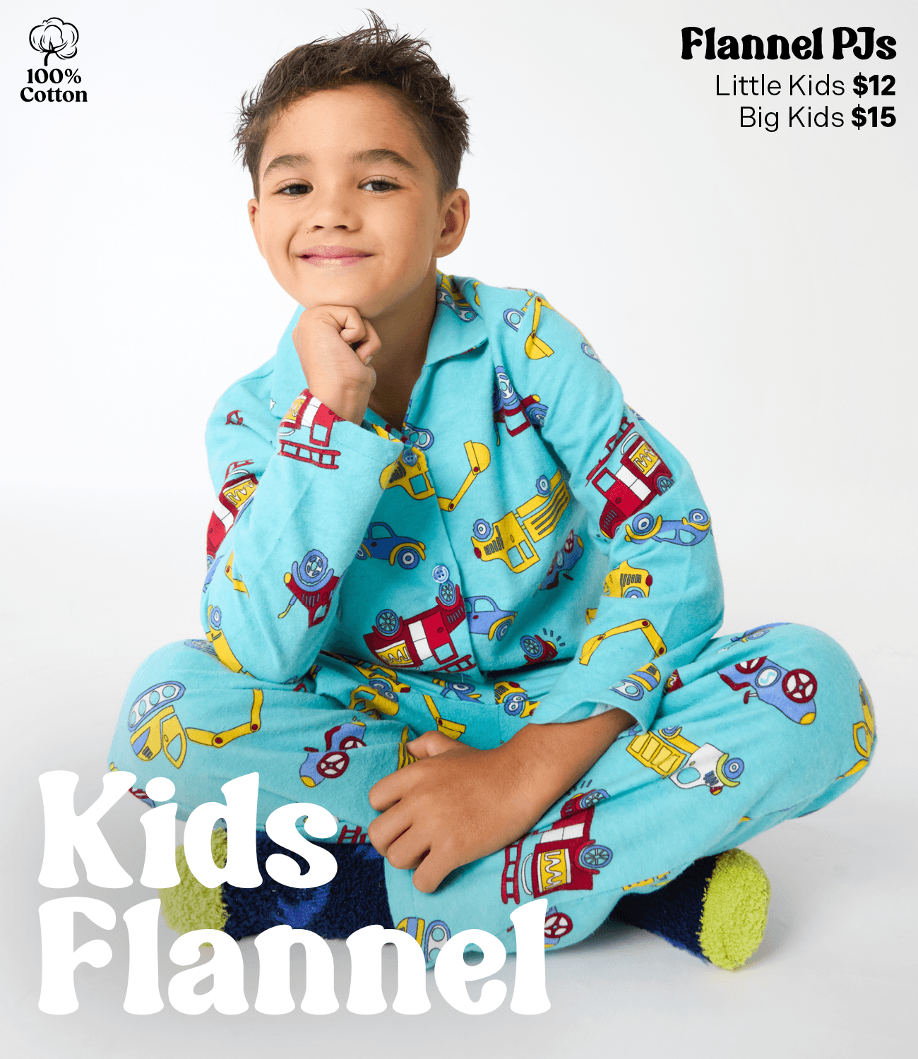 Kids Flannel PJs