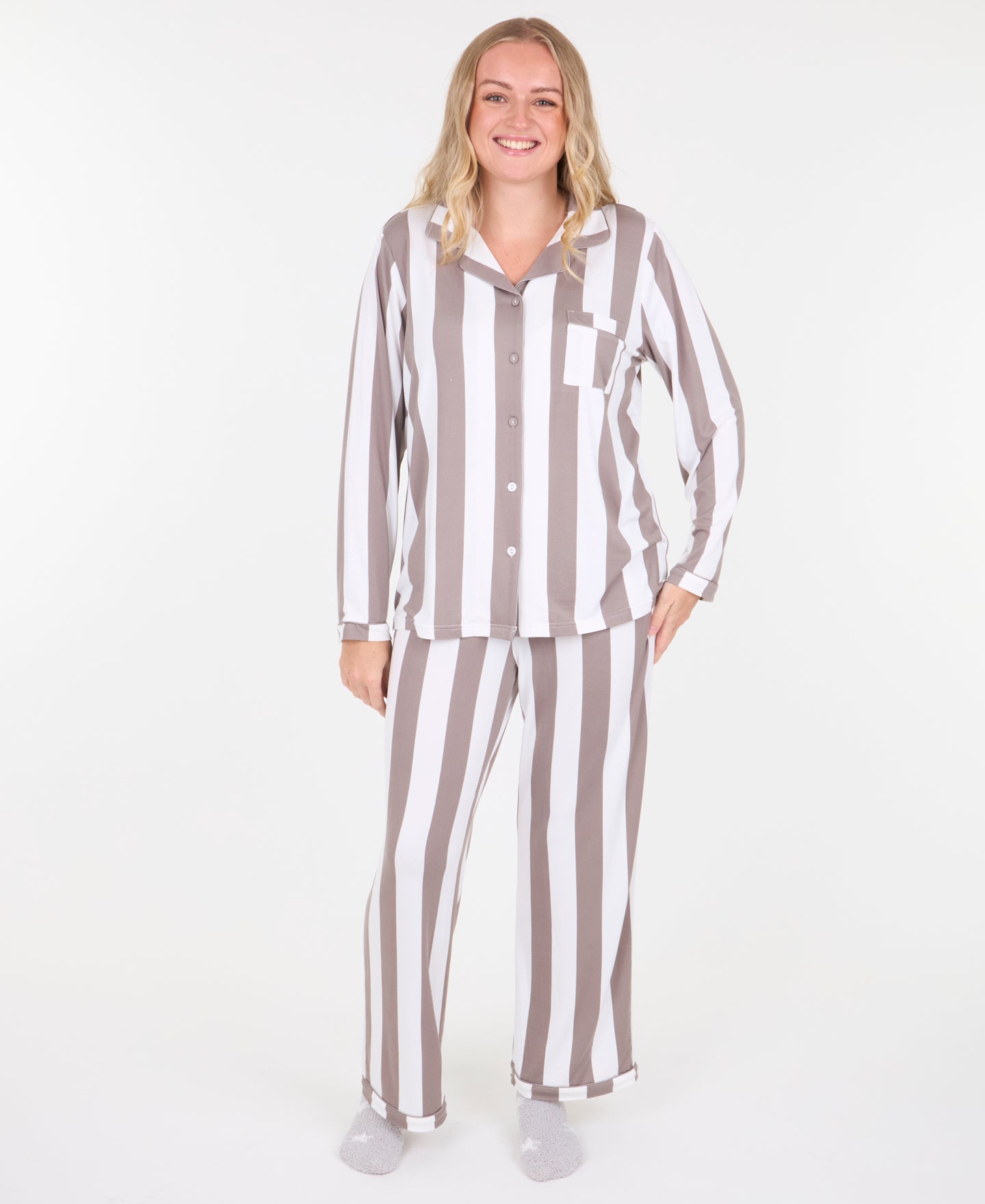 Women's Premium Tailored Long PJ Set