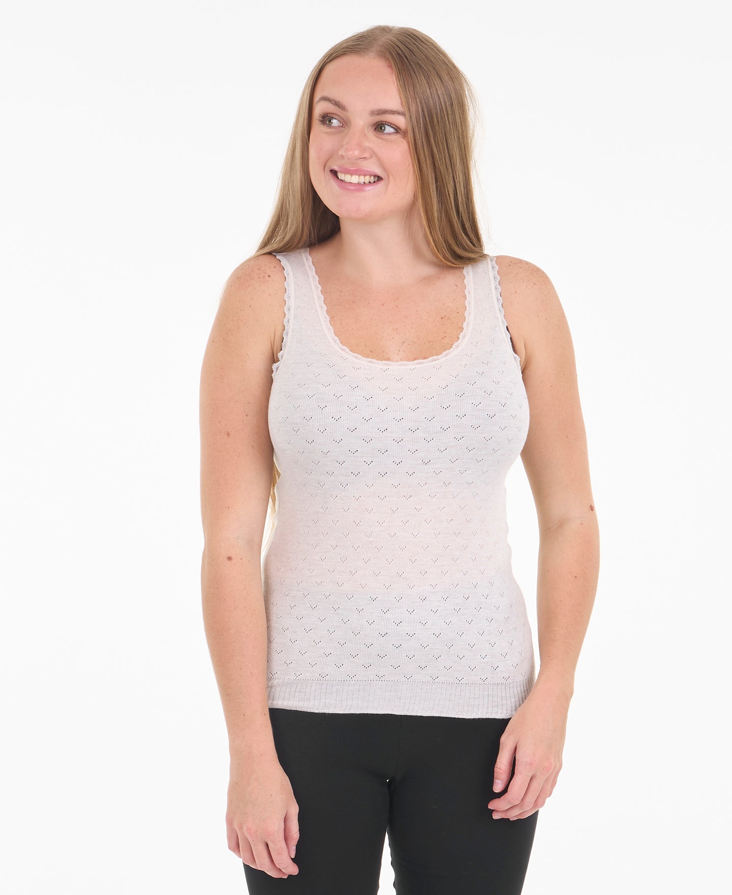 Women's Thermal Pointelle Vest