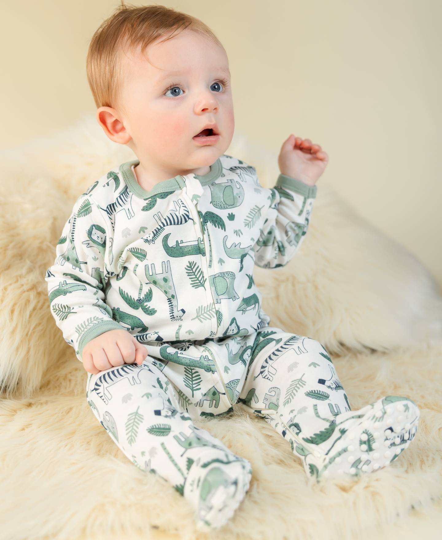 Babies' Interlock Growsuit