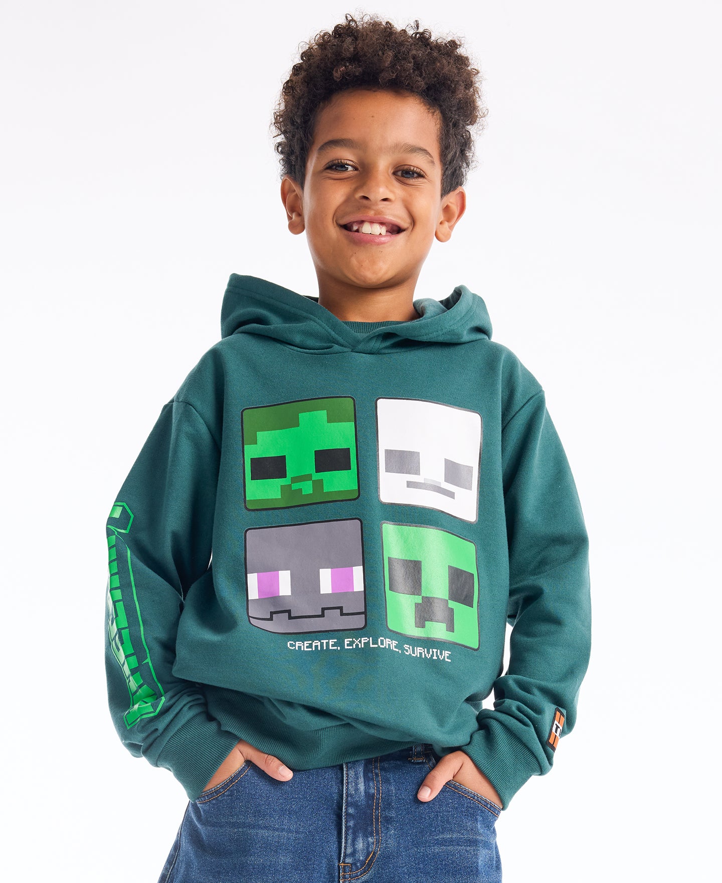Kids' Minecraft Hoodie