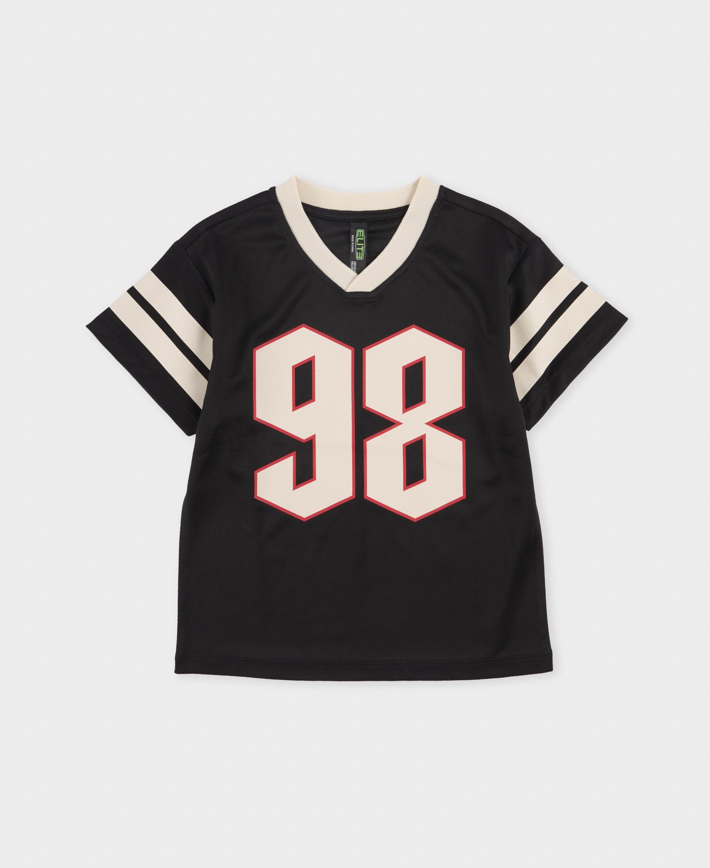 Little Kids' V-Neck Mesh Tee