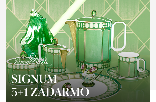 3 + 1 zadarmo Rosenthal Swarovski Signum