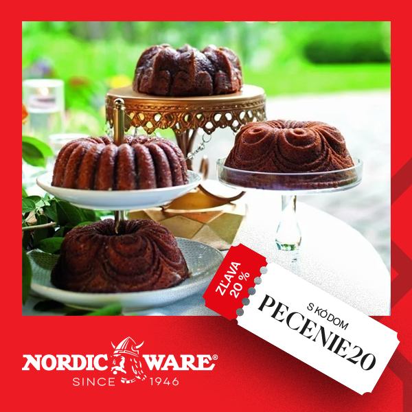 Využite zľavový kód PECENIE20 na Nordic Ware