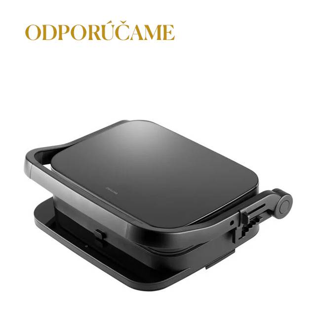 Kontaktný a BBQ gril 2v1 Enfinigy, čierny