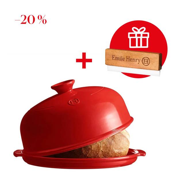 Forma na pečenie chleba , granátová, 4,5 l / Ø 34 cm