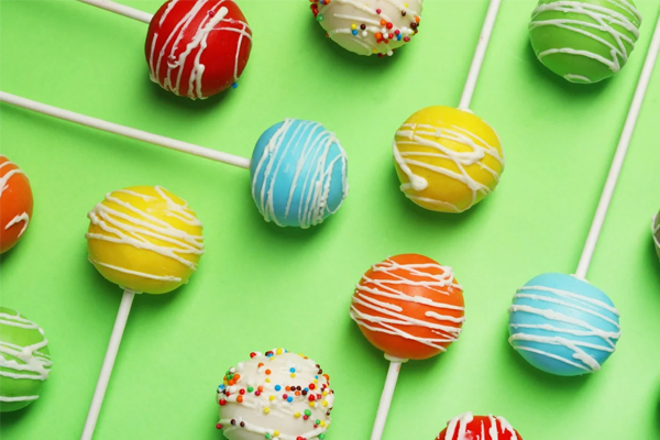 Kokosové cake pops