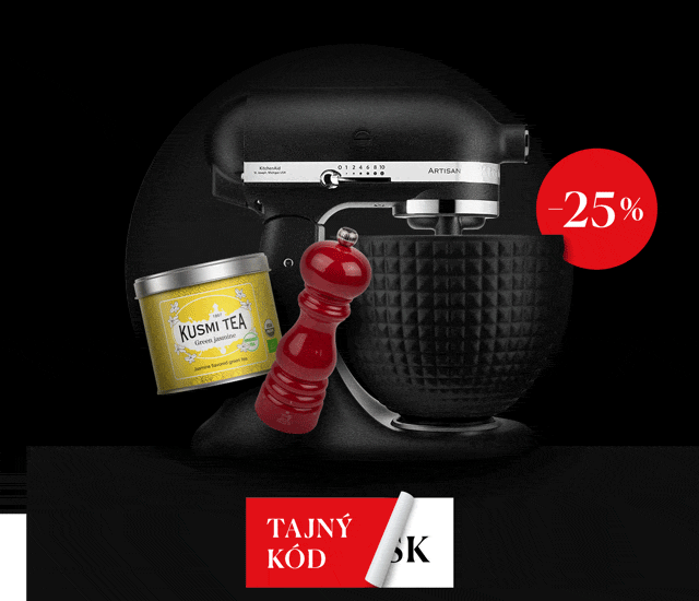 Tajný kód na značky KitchenAid, Peugeot, Kusmi Tea a Maison Berger Paris len pre vás!