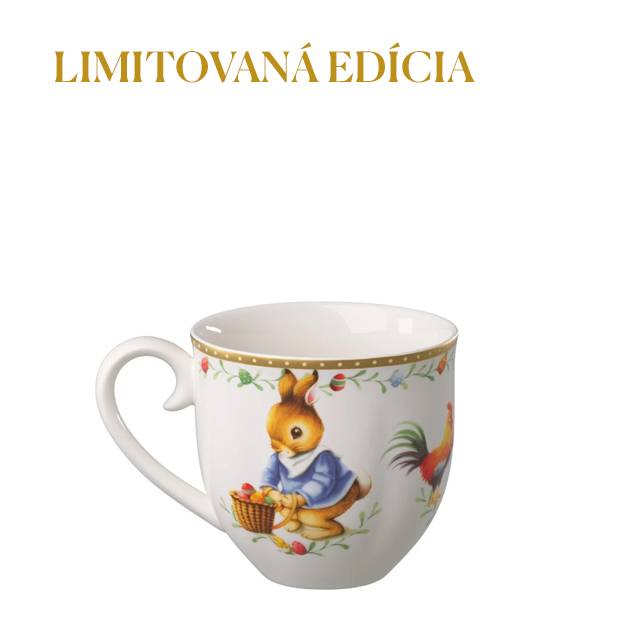 Hrnček Annual Easter Edition 2026, zajačikovia Paul a Max, 390 ml