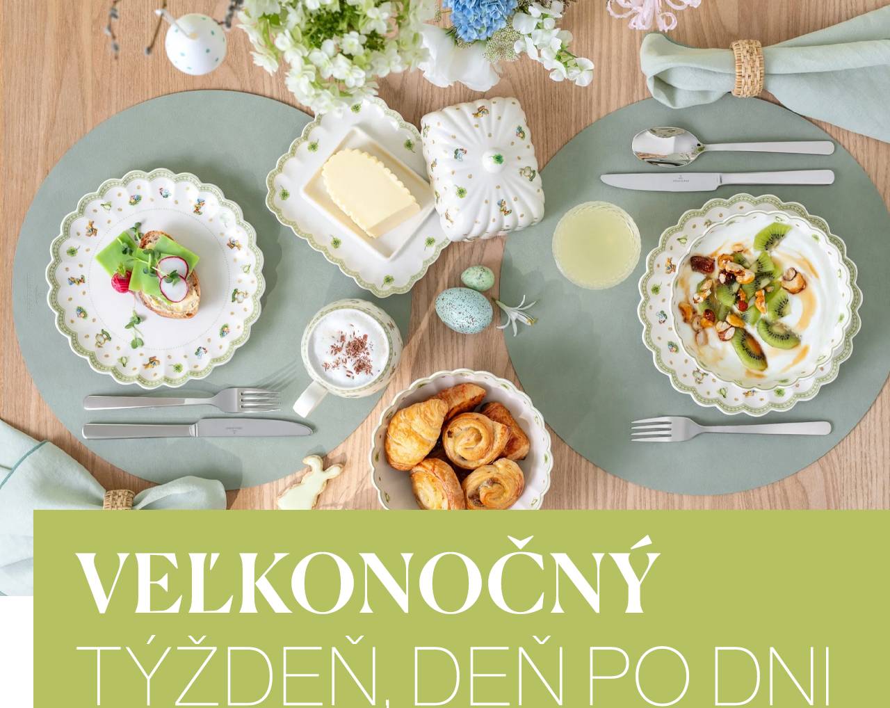 Veľká noc nie je len sviatok, je rituálom, ktorý sa odohráva deň po dni. Od pokojného začiatku až po slávnostné chvíle pri prestretom stole. Inšpirujte sa symbolikou jednotlivých dní a premeňte ich na malé, výnimočné okamihy.