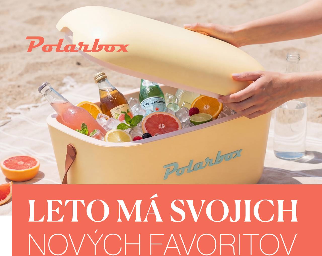 Leto má svojich nových favoritov Nenápadné plastové boxy pod dekou? Tie už patria minulosti. Polarbox si schovávať nebudete. Práve naopak. Jeho retro silueta, pastelové tóny a ľahkosť z neho robia doplnok, ktorý si beriete k vode rovnako prirodzene ako slnečné okuliare či knihu.