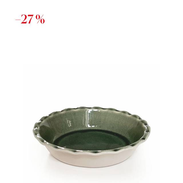 Koláčová forma s glazúrou Jars, limitovaná edícia, Ø 26 cm, zelená