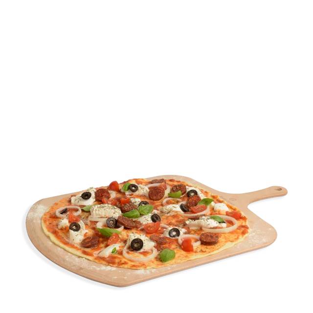 Lopatka na pizzu s rukoväťou, 48 x 33 cm