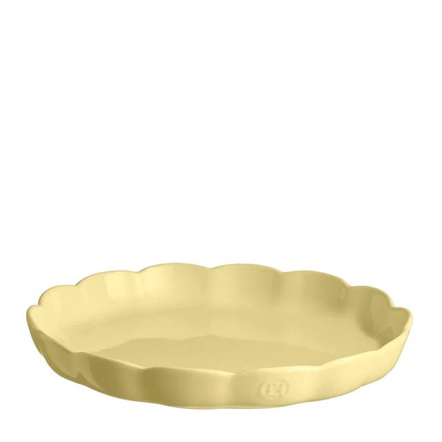 Nízka koláčová forma Madeleine, Ø 31 cm, vanilková
