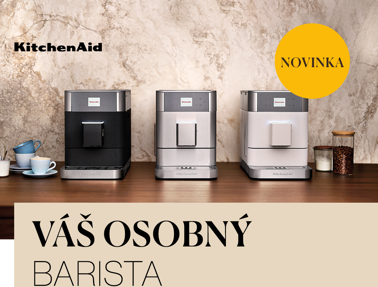 Sú rána, keď potrebujete intenzívne espresso. A sú popoludnia, ktoré si priam pýtajú ľadovú kávu na terase. Nové kávovary KitchenAid vám otvárajú priestor objavovať nové chute, recepty aj spôsoby prípravy. Pretože skvelá káva nie je otázkou náhody, ale možnosti vybrať si presne to, na čo máte práve chuť.