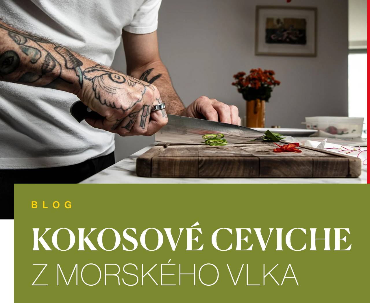 Niekedy stačí jedno ochutnanie a zrazu sa ocitnete o pár tisíc kilometrov ďalej. Kokosové ceviche z morského vlka podľa Jakuba Bezáka spája sviežosť, ľahkosť a výrazné chute, ktoré patria k letu rovnako ako dlhé večery s priateľmi.