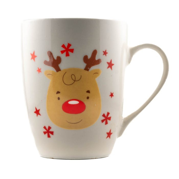 Christmas Ceramic Mug - Reindeer