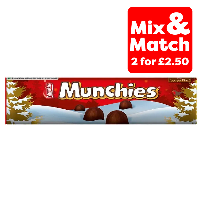 Christmas Munchies Giant Tube, 80g