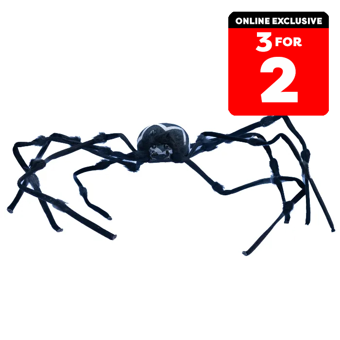 Halloween Giant Spider - Silver