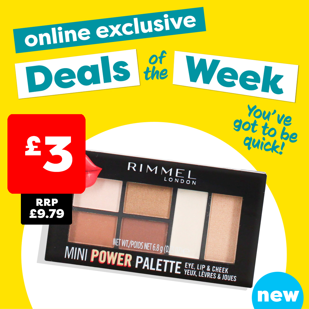 Rimmel Mini Power Eye, Lip and Cheek Palette 002 Sassy