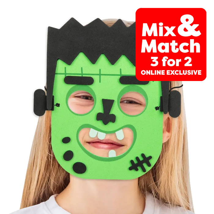 Halloween Make Your Own Monster Foam Mask