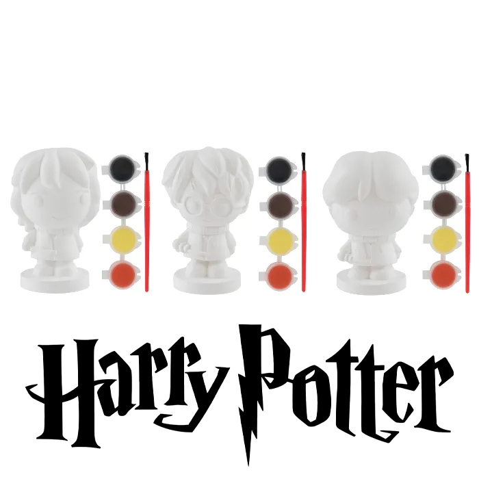  Harry Potter Paint Your Own Figures, 3 Piece Set