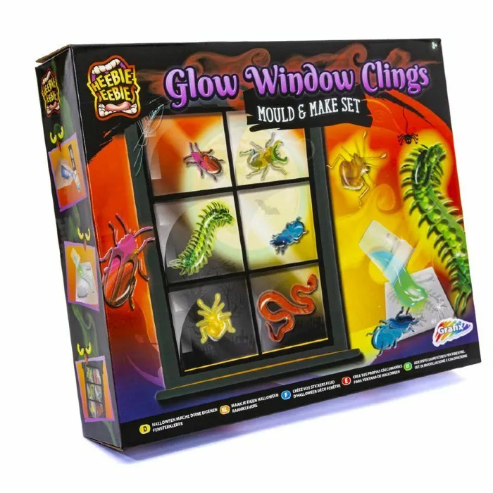 Glow Window Clings Mould And Make Set