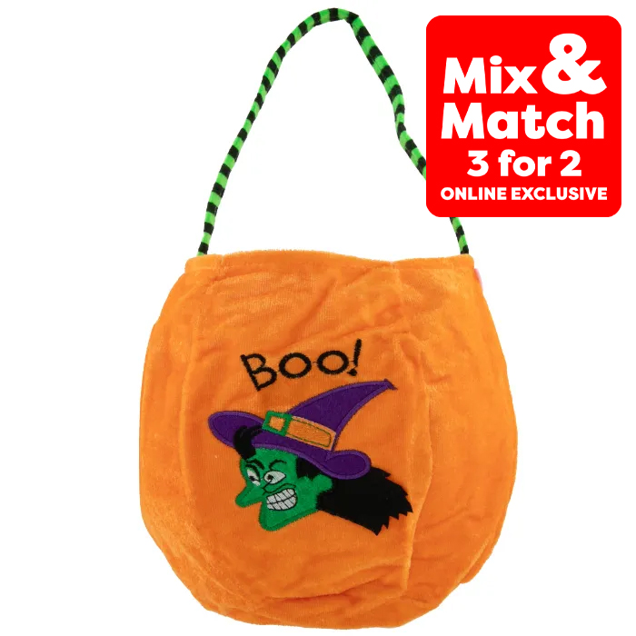 Halloween Plush Bucket Trick Or Treat