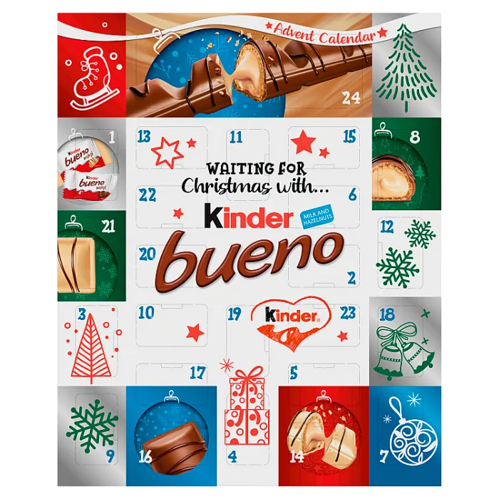 Kinder Bueno Advent Calender, 167g