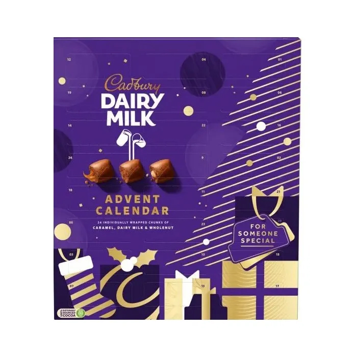 Cadbury Dairy Milk Chocolate Chunks Advent Calendar 258g