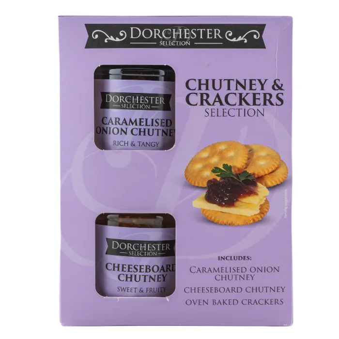 Dorchester Chutney & Crackers Selection