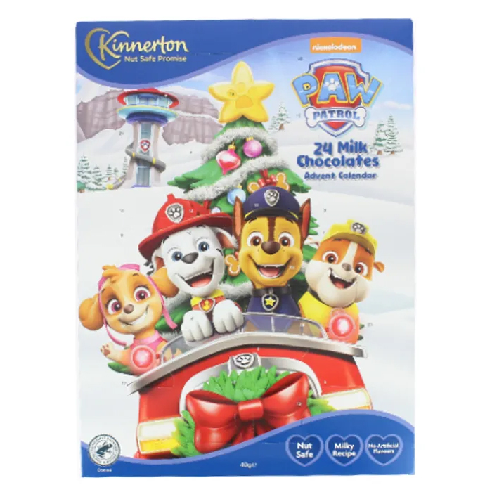 Christmas Paw Patrol Kids Kinnerton Advent Calendar, 40g