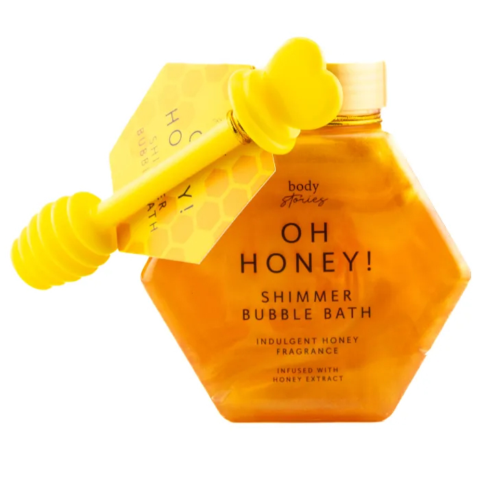 Body Stories Oh Honey! Shimmer Bubble Bath, 350ml