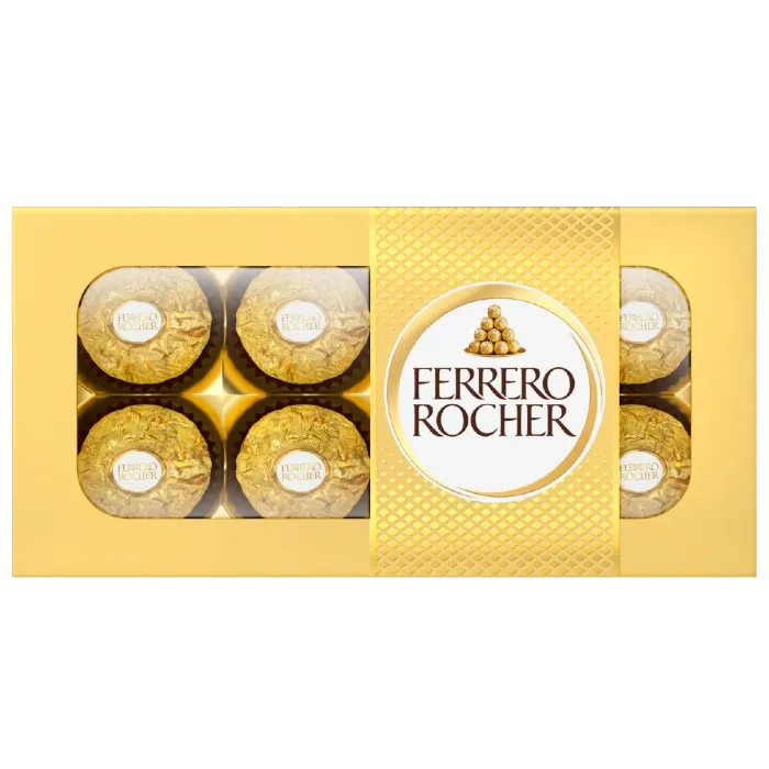 Ferrero Rocher Chocolates, 100g (Pack of 8)