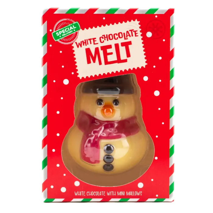 Christmas Milk Chocolate Melt - Snowman, 38g