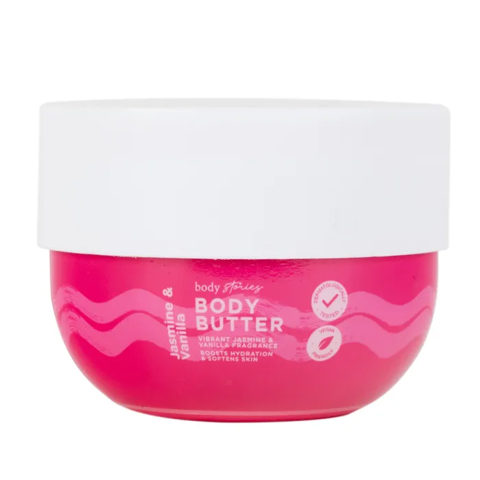 Body Stories Jasmin & Vanilla Body Butter, 200g