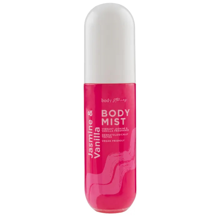 Body Stories Jasmin & Vanilla Body Mist, 100ml