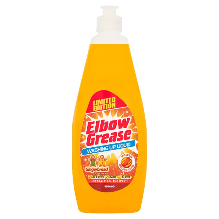  Elbow Grease Limited Edition Washing Up Liquid Gingerbread, 600ml