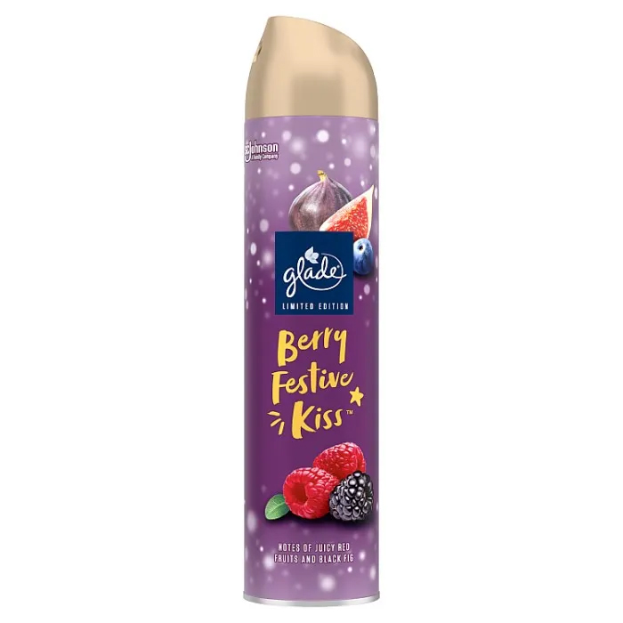 Glade Aerosol Air Freshener Berry Festive Kiss, 300ml