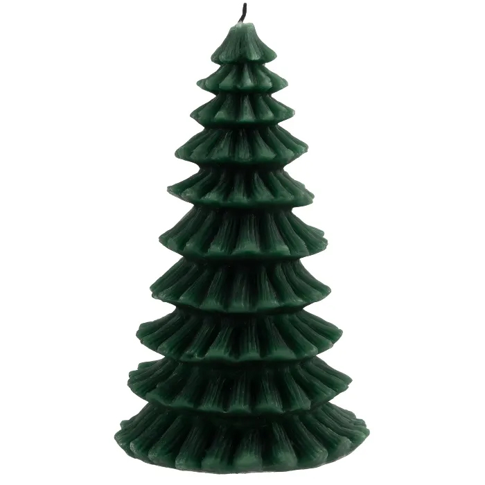 Christmas Tree Shaped Candle - Green