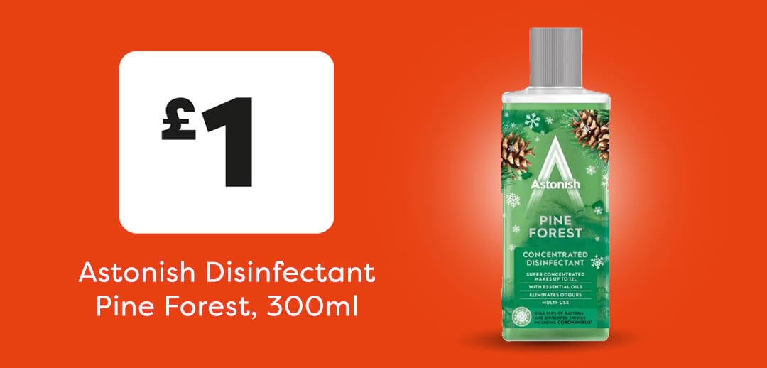 Astonish Concentrated Disinfectant Pine Forest, 300ml